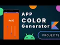 Random Hex Color Code Generator Android Studio Kotlin Projects