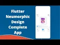 Flutter Neumorphic Design Neumorphic Buttons UI 3D Design in Flutter
