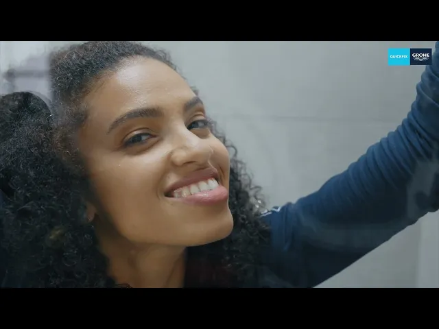 Dušo komplektas GROHE Vitalio Start 100, su vandens taupymu, chromas, 26720001