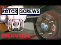 Honda Brake Disc Rotor Screws Japanese Screwdrivers