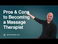 PROS CONS of a Massage Therapy Career Massage Therapist Career Tips
