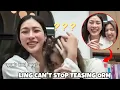 Download Lagu (LingOrm) ORM LOOKS SO DONE WHEN LING KEEPS TEASING HER | Orm lowkey saying 'I love you' to Ling?
