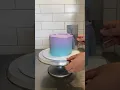 Random thoughts while I cover a cake in ombre buttercream
