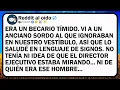 Download Lagu Era Un Becario Tímido. Vi A Un Anciano Sordo Al Que Ignoraban En Nuestro Vestíbulo,Así Que Lo Saludé