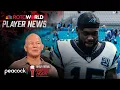 Analyzing Cowboys acquiring Jonathan Mingo from Panthers Fantasy Football Happy Hour NFL on NBC