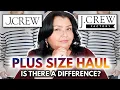 I Tried J Crew vs J Crew Factory Plus Size you won t believe what I found