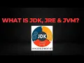 What is JDK JRE JVM Java