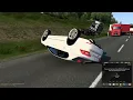 BEST OF Idiots on the road - ETS2MP - Ep. 91-100 | Tony 747 - Best moments + REAL Hands