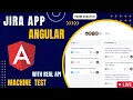 Jira Task Management App in Angular Full CRUD with NET API Integration