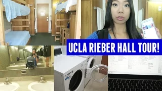 UCLA s Rieber Hall Triple Dorm Room Communal Bathroom Tour