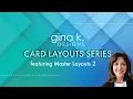 Card Layouts Series - Exploring the Master Layouts 2 Die Set
