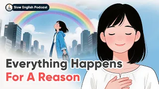 Everything Happens For A Reason Slow English Conversation B1 B2 The Cozy English 