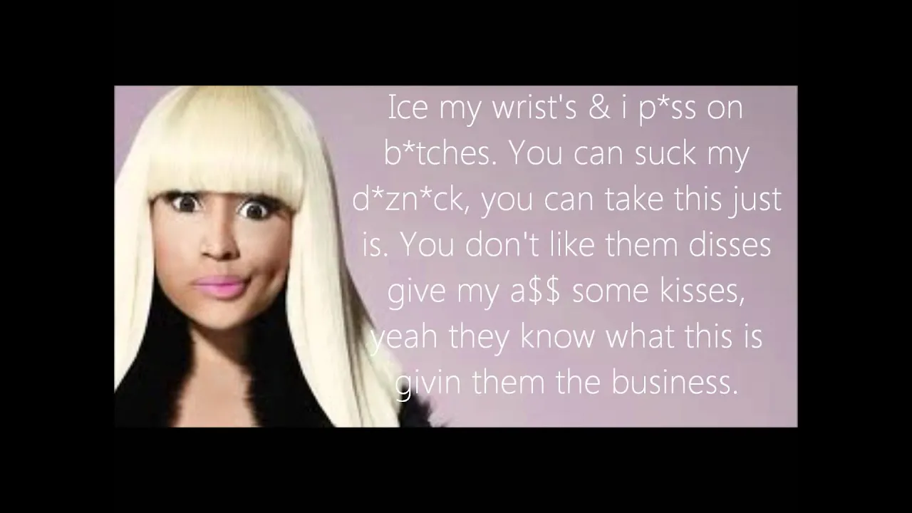 Stupid Hoe (Clean) Nicki Minaj Lyrics