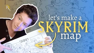 I Redesigned Skyrim s Map for Tabletop Gaming