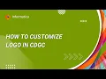 564 How to Customize Logo in CDGC
