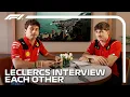 Download Lagu Charles And Arthur Leclerc Interview Each Other