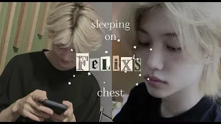 Stray Kids ASMR Sleeping On Felix S Chest Heartbeat Voice 