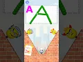 Lagu ABC Song - SpeedRun Alphabet in Draw to Smash #shorts #alphabet #youtubeshorts
