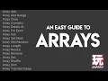 How To Use Arrays Playmaker
