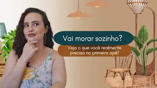 Vai morar sozinho? Veja o que você realmente precisa.