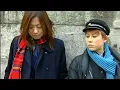 Two Japanese girls tongue kissing