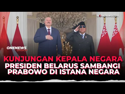 Momen Prabowo Terima Kunjungan Presiden Belarus 'Sohib' Vladimir Putin