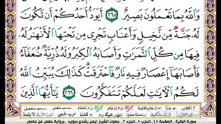 تكرار سورة البقرة الصفحة الخامسة والاربعون 45 للحفظ الدكتور ايمن سويد 