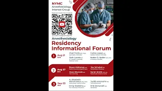 2025 - Anesthesiology Residency Informational Forum