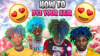 HOW TO DYE YOUR HAIR TUTORIAL