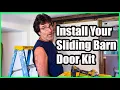 DIY How to Install Your Sliding Barn Door Kit
