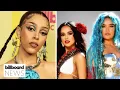 Doja Cat Becky G Karol G Make Moves on the Billboard Rock Latin Charts Billboard News