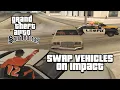 GTA San Andreas - Swap Vehicles on Impact Gun Game Speedrun