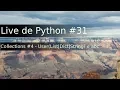 Live de Python User Dict List String e collections abc Collections