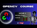 Create Amazing Animations in Python OpenCV cv2 line Tutorial Explained Step-by-Step NumPy array
