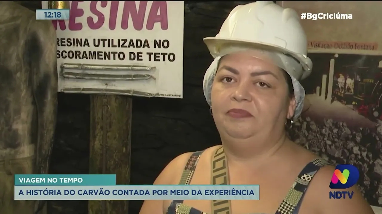 Mina de Visitação fomenta o turismo e resgata a história viva de Criciúma