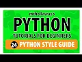 24 - Python Style Guide Essentials Write Cleaner Code