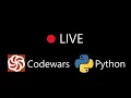 LIVE CodeWars To 1 Kyu 6 Kyu Now Sorry No Mic