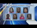 7 Bowie County prison staff arrested for organized crime contraband charges