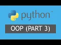 Learn python in Arabic OOP Part 3