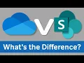 Storing Files in OneDrive or SharePoint - Whats the Difference