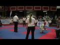 Elijah Everill v Jordan White WAKO Junior and Cadet World Championships 2016