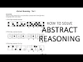Paano mag solve ng abstract reasoning part 1
