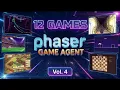 Make 3D Games With AI Oceans Voxels Terrain Phaser Game Agent Vol 4