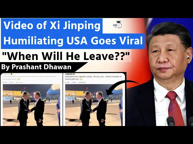 Download MP3 Video of Xi Jinping Humiliating USA Goes Viral | Will USA Punish China? |By Prashant Dhawan