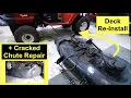 LT2000 Mower Deck Installation Belt Replacement