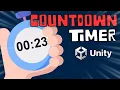 Unity C COUNTDOWN TIMER Tutorial in 80 Seconds