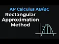 Rectangular Approximation Method RAM Explained Left Right Midpoint Riemann Sums