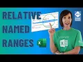 Excel Relative Named Ranges - A Secret of Excel Pro Users