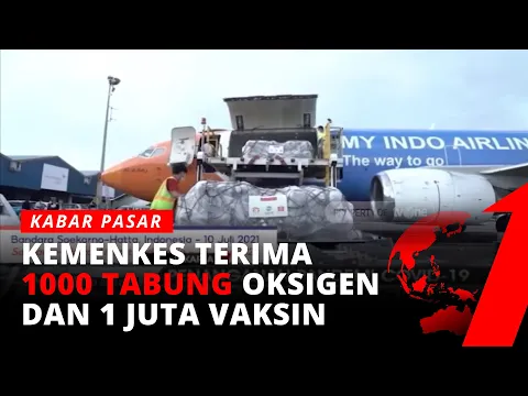 Kemenkes RI Menerima Bantuan Berupa 1000 Tabung Oksigen dan 1 Juta Vaksin dari Shopee