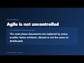We re Agile So There s Nothing to Audit CISA Domain 3 Lesson 3